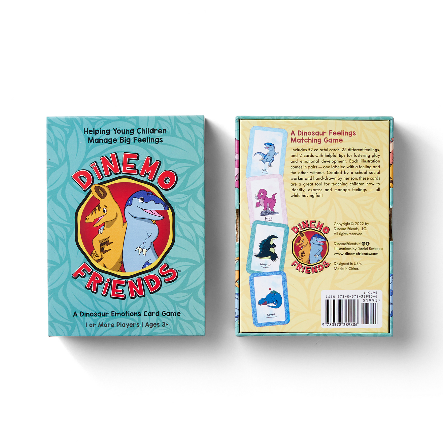 Dinemo Friends: A Dinosaur Emotions Card Game
