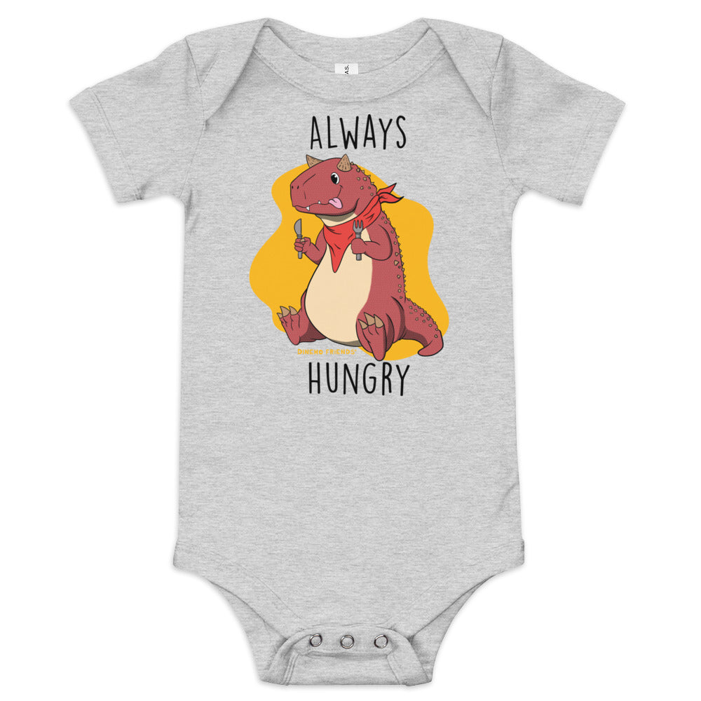 Hungry Dino Baby Onesie