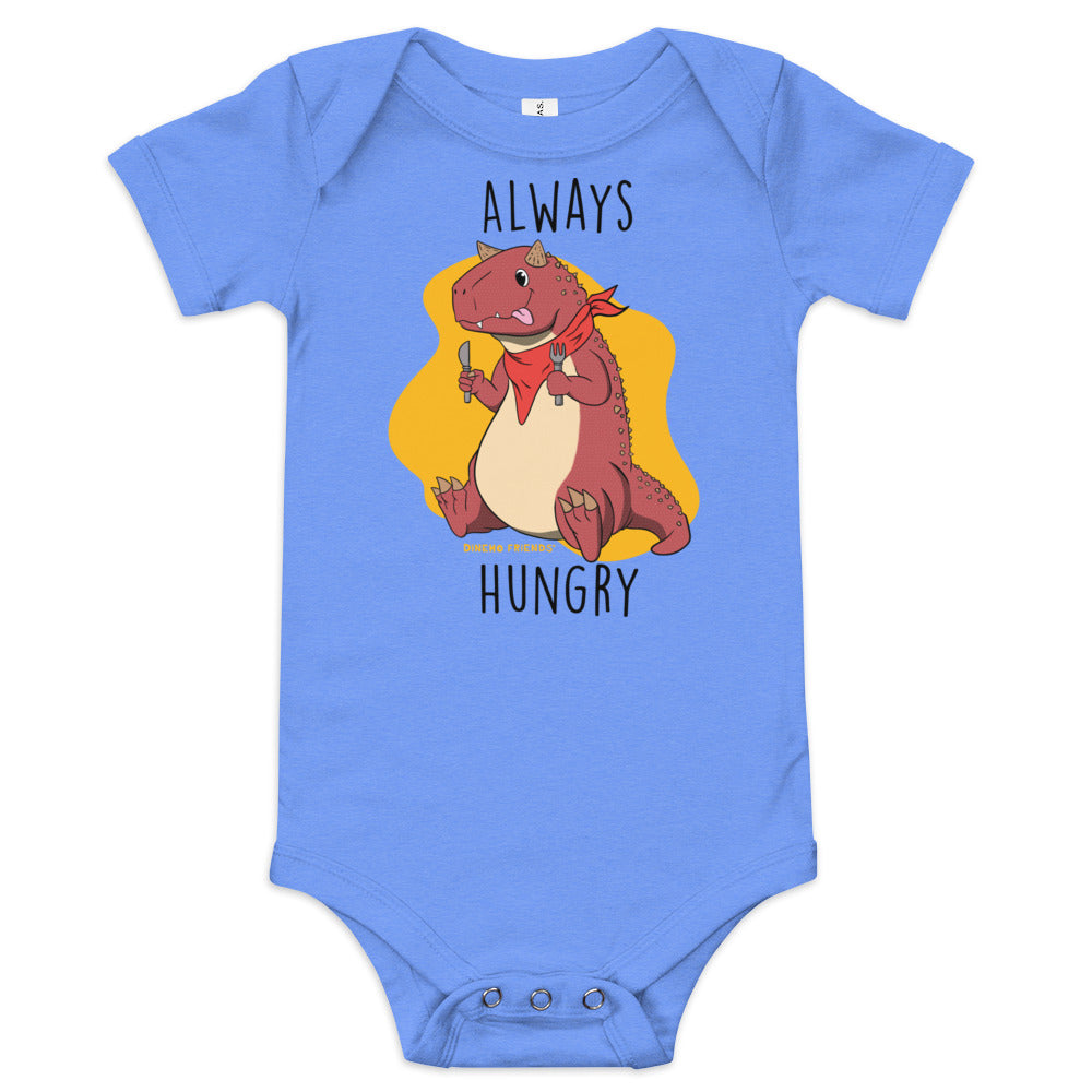 Hungry Dino Baby Onesie
