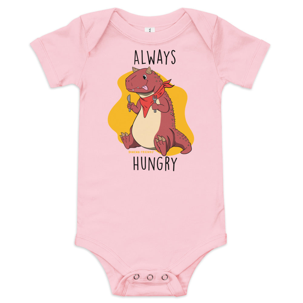 Hungry Dino Baby Onesie