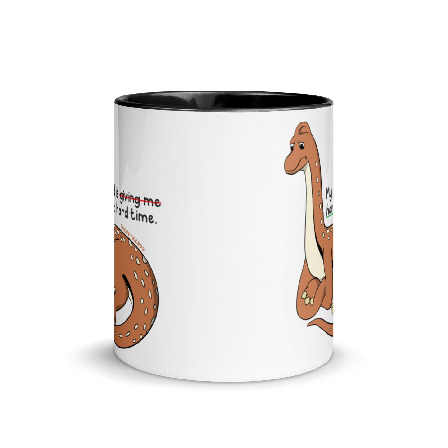 Disappointed Dino Mug