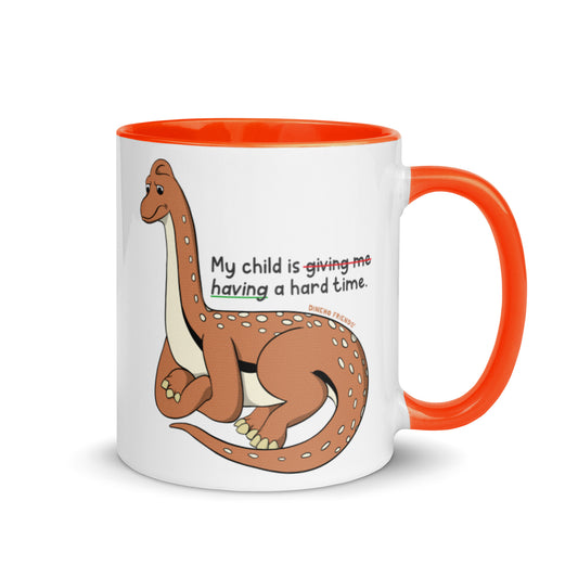 Disappointed Dino Mug