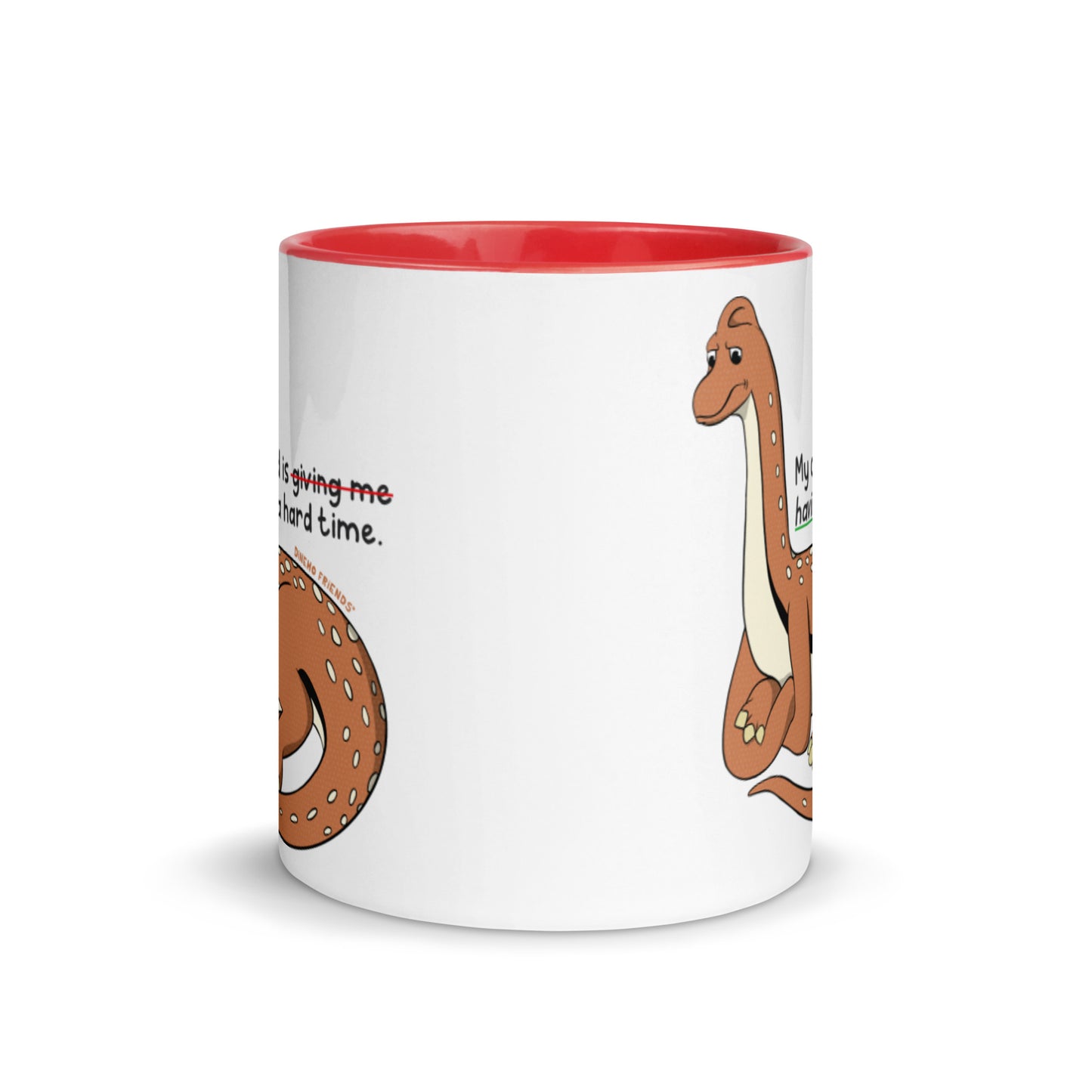 Disappointed Dino Mug