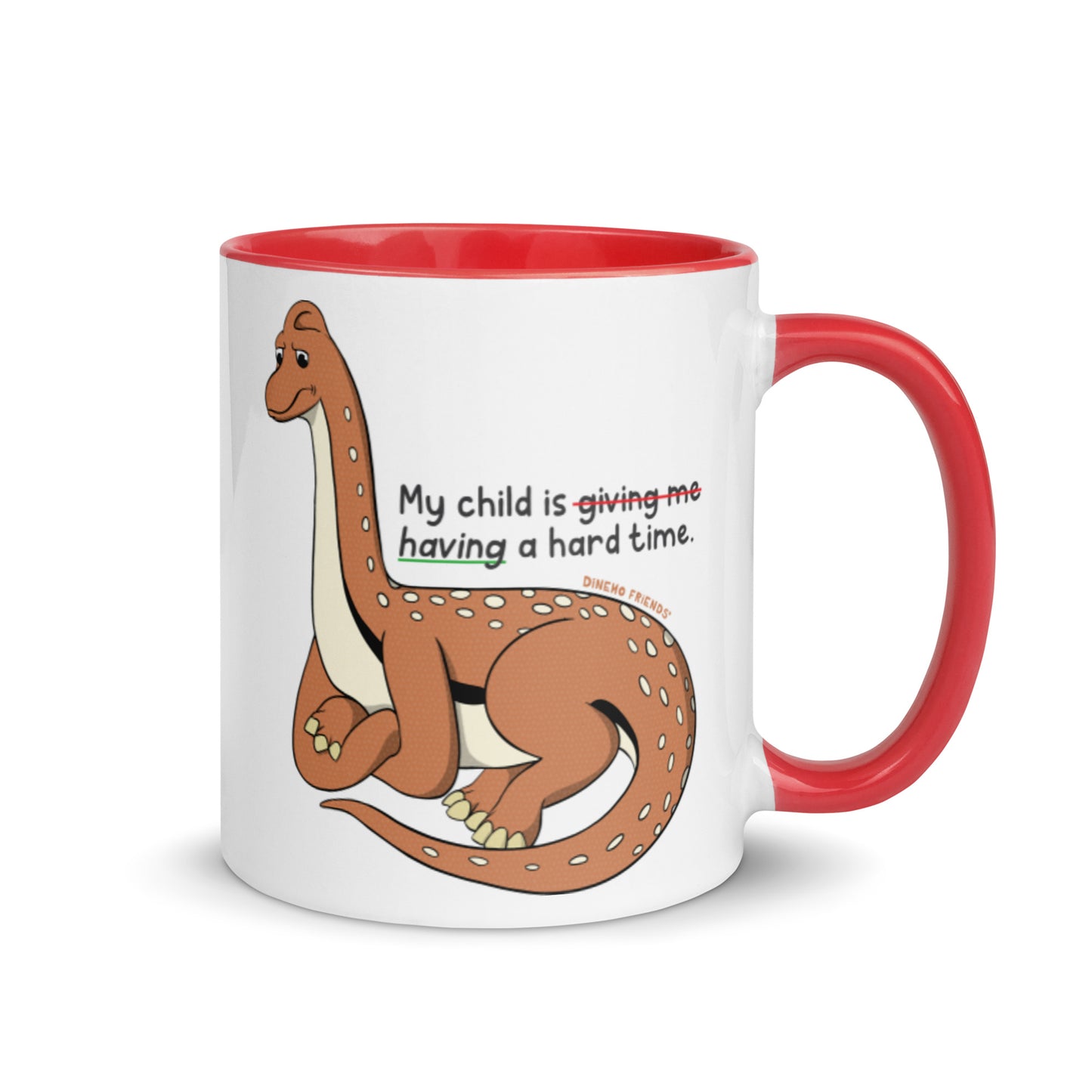 Disappointed Dino Mug