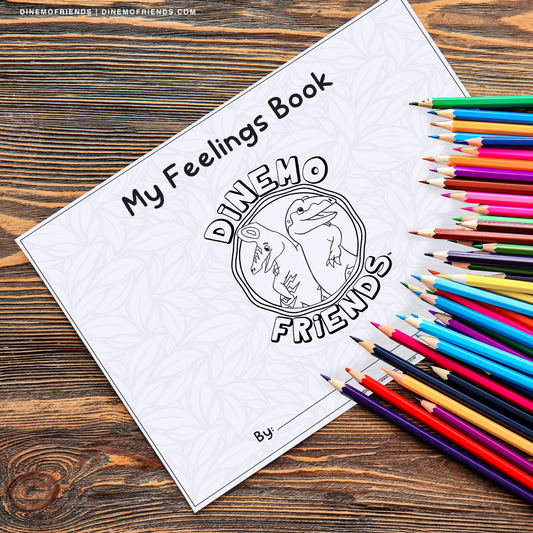 My Feelings Book Coloring & Activity Cover