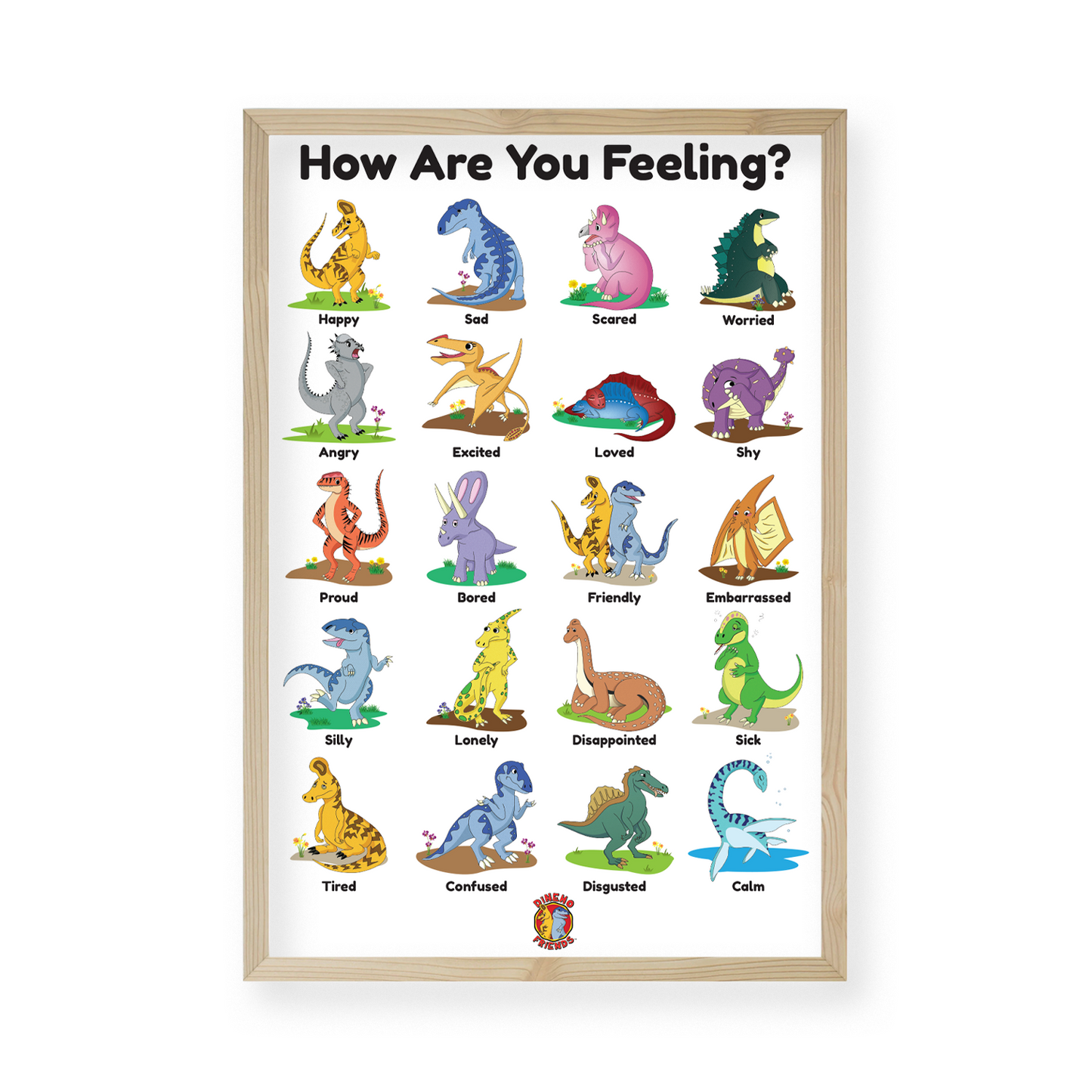 DinemoFriends: How Are you Feeling? Large Poster