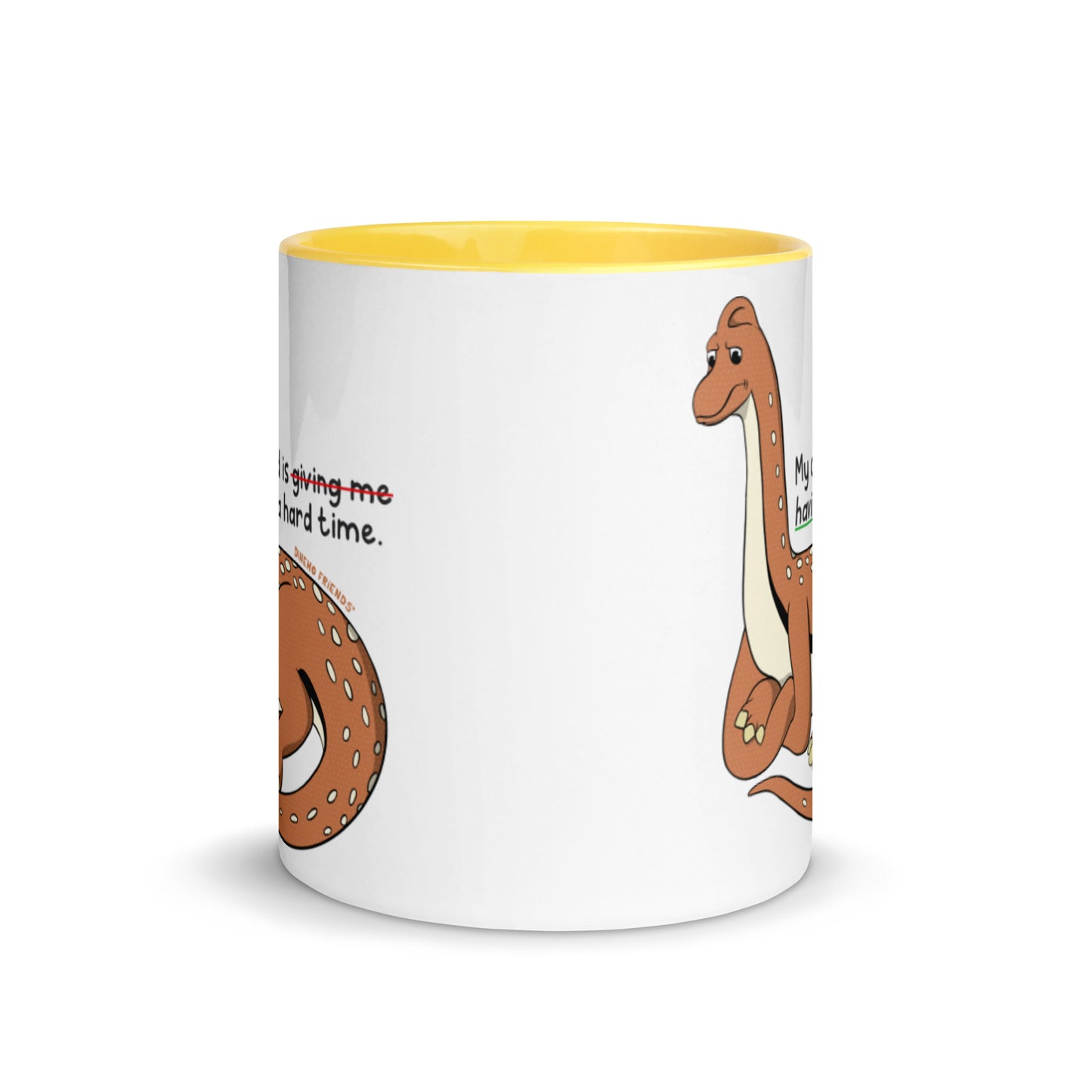 Disappointed Dino Mug